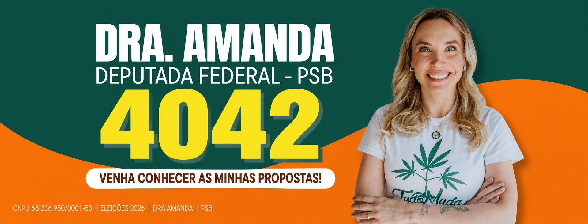 Banner da campanha